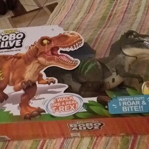 Robo Alive T-Rex - Green and Brown